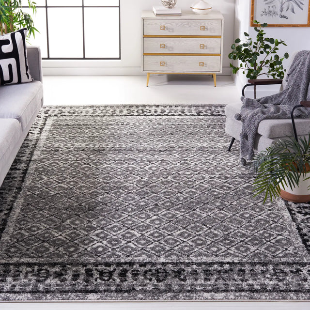 Safavieh Adirondack 10'-0" x 14'-0" Rug in Ivory / Silver
