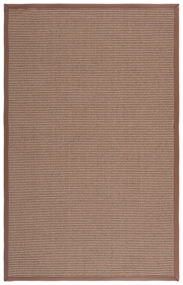 Safavieh Napa Performance Sisal  4'-0" x 6'-0" Rug in Marble / Brown