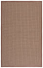 Safavieh Napa Performance Sisal  4'-0" x 6'-0" Rug in Marble / Brown