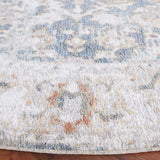 Safavieh Baltimore 6'-7" x 6'-7" Rug in Light Grey / Blue