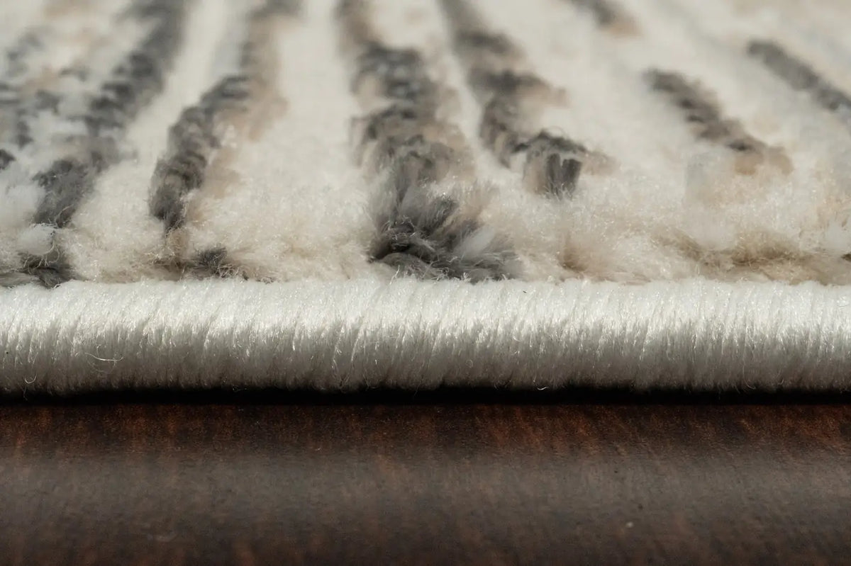 Dynamic Rugs Montrose 1784 Power Loomed Modern Cream/Beige/Grey Rug - Pile