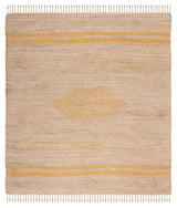 Safavieh Natural Fiber 7'-0" x 7'-0" Rug in Gold / Natural