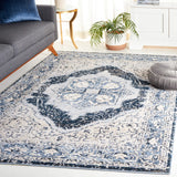 Safavieh Rosewood 4'-0" x 6'-0" Rug in Ivory / Blue