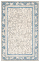 Safavieh Antiquity 4'-0" x 6'-0" Rug in Grey / Ivory