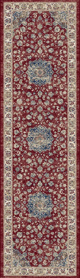 Dynamic Rugs Ancient Garden 57559 Red/Ivory Rugs - Runner
