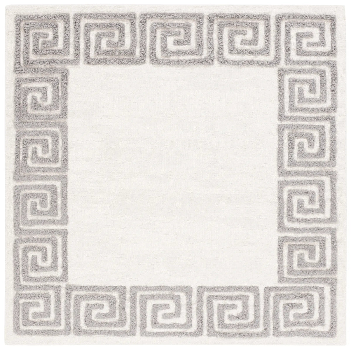 Safavieh Metro 6'-0" x 6'-0" Rug in Ivory / Grey