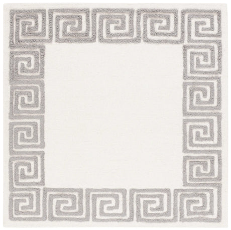 Safavieh Metro 6'-0" x 6'-0" Rug in Ivory / Grey