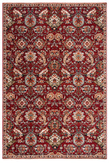 Safavieh Herat 300 4'-0" x 6'-0" Rug in Rust / Ivory