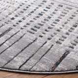 Safavieh Sonoma 6'-7" x 6'-7" Rug in Grey / Ivory