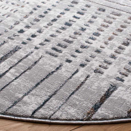 Safavieh Sonoma 6'-7" x 6'-7" Rug in Grey / Ivory