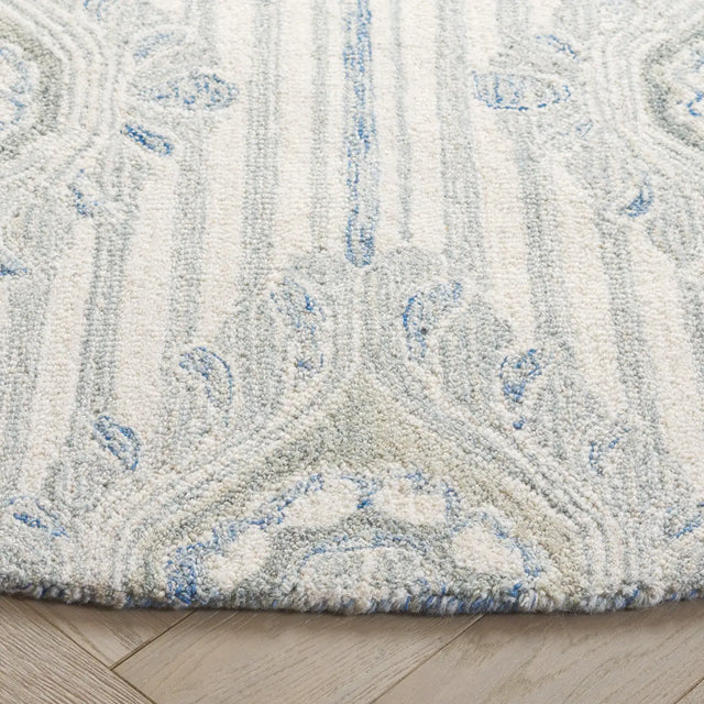 Safavieh Pine 6'-0" x 6'-0" Rug in Light Grey / Blue