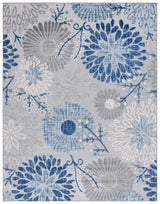 Safavieh Cabana 10'-0" x 14'-0" Rug in Grey / Blue