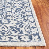 Safavieh Dip Dye 4'-0" x 6'-0" Rug in Blue / Ivory