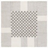 Safavieh Genre 6'-0" x 6'-0" Rug in Grey / Ivory