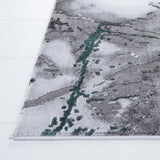Safavieh Craft 4'-0" x 6'-0" Rug in Grey / Green
