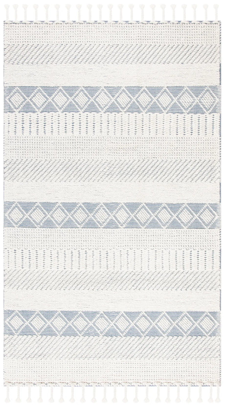 Safavieh Kenya 5'-0" x 8'-0" Rug in Ivory / Blue