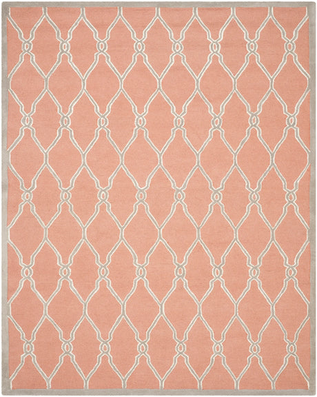 Safavieh Cambridge 10'-0" x 14'-0" Rug in Coral / Ivory