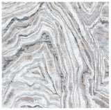Safavieh Cyrus Shag 6'-7" x 6'-7" Rug in Beige / Grey