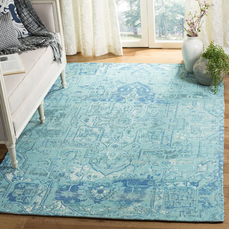 Safavieh Saffron 4'-0" x 6'-0" Rug in Aqua / Blue