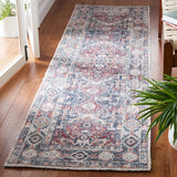 Safavieh Classic Vintage 2'-3" x 8'-0" Rug in Blue / Red