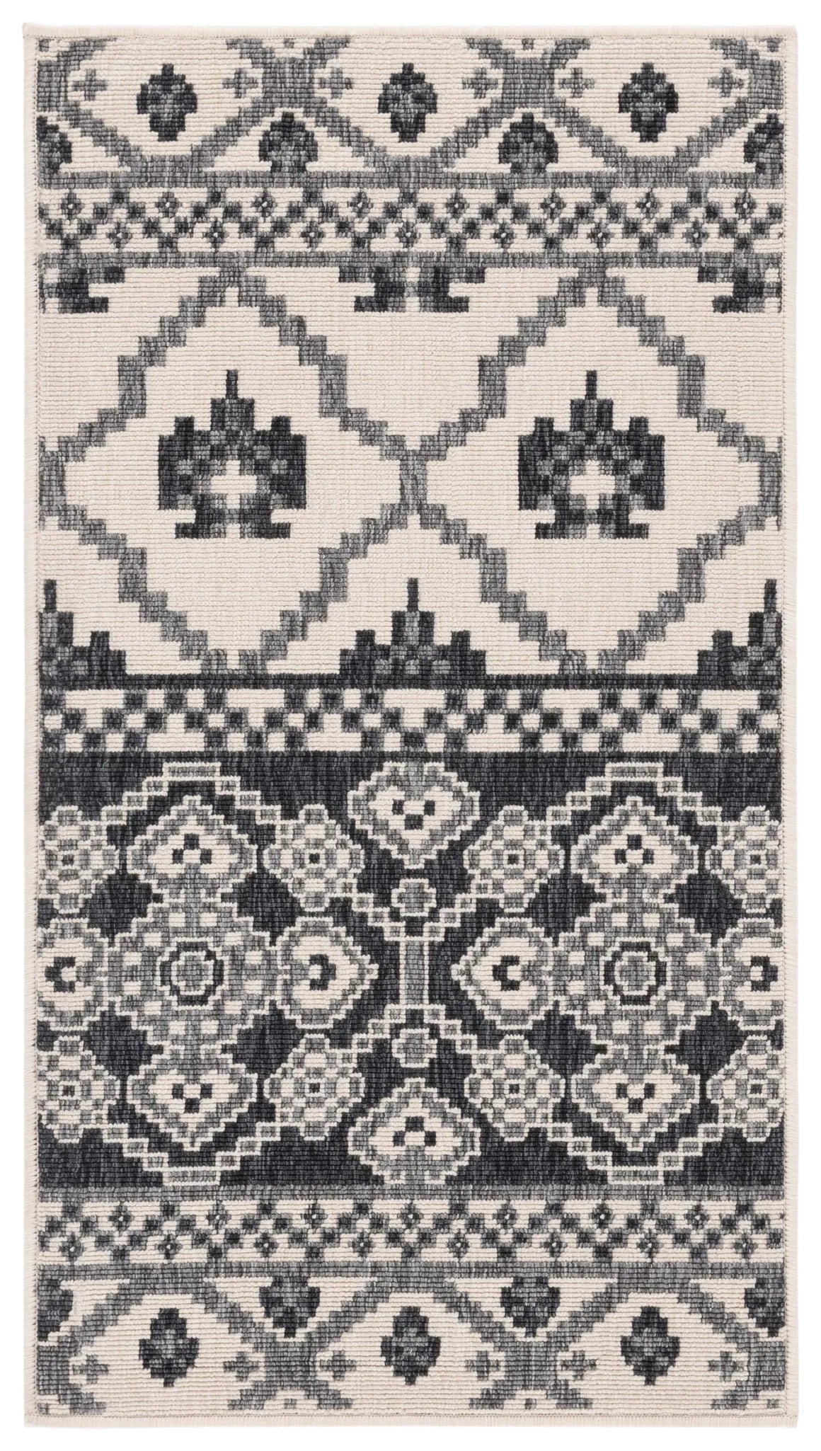 Safavieh Veranda 2'-0" x 3'-7" Rug in Beige / Grey