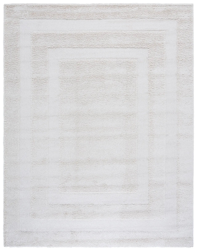 Safavieh Florida Shag 9'-6" x 13'-0" Rug in Creme / Creme