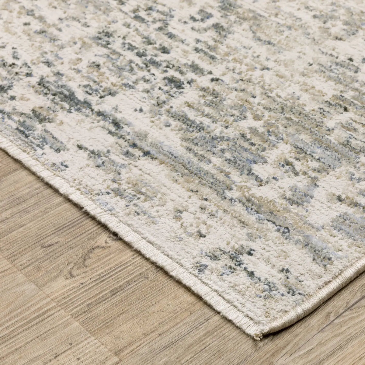 Oriental Weavers Sphinx Soho SOH07 Blue Rugs - corner detail