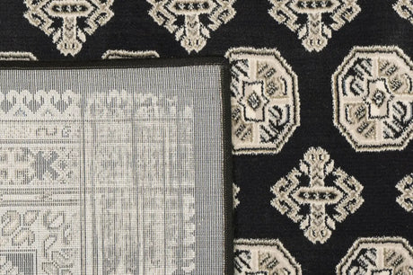 Dynamic Rugs Ancient Garden 57102 Charcoal / Silver Rugs - Corner
