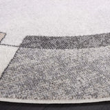Safavieh Phoenix 500 6'-7" x 6'-7" Rug in Light Grey / Beige Charcoal