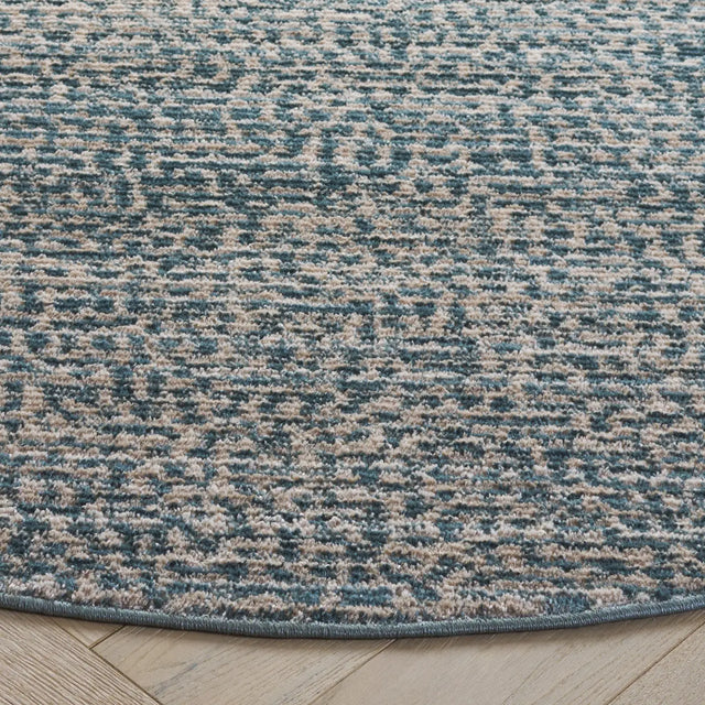 Safavieh Hazel 500 6'-0" x 6'-0" Rug in Aqua / Beige