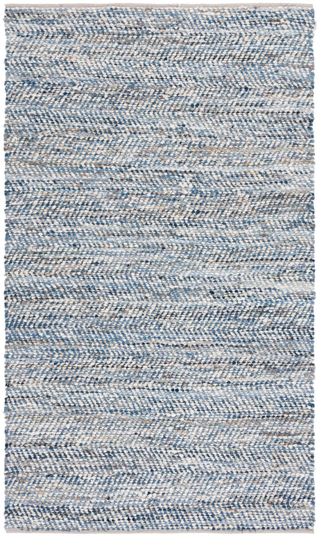 Safavieh Natura 4'-0" x 6'-0" Rug in Blue / Ivory