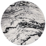 Safavieh Tulum 6'-7" x 6'-7" Rug in Ivory / Black