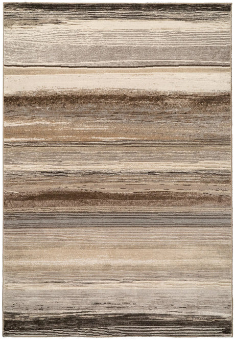 Dynamic Rugs Eclipse 63351 Power Loomed Modern Beige/Brown/Grey Rug - Rectangular
