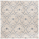 Safavieh Brentwood 6'-7" x 6'-7" Rug in Light Grey / Blue