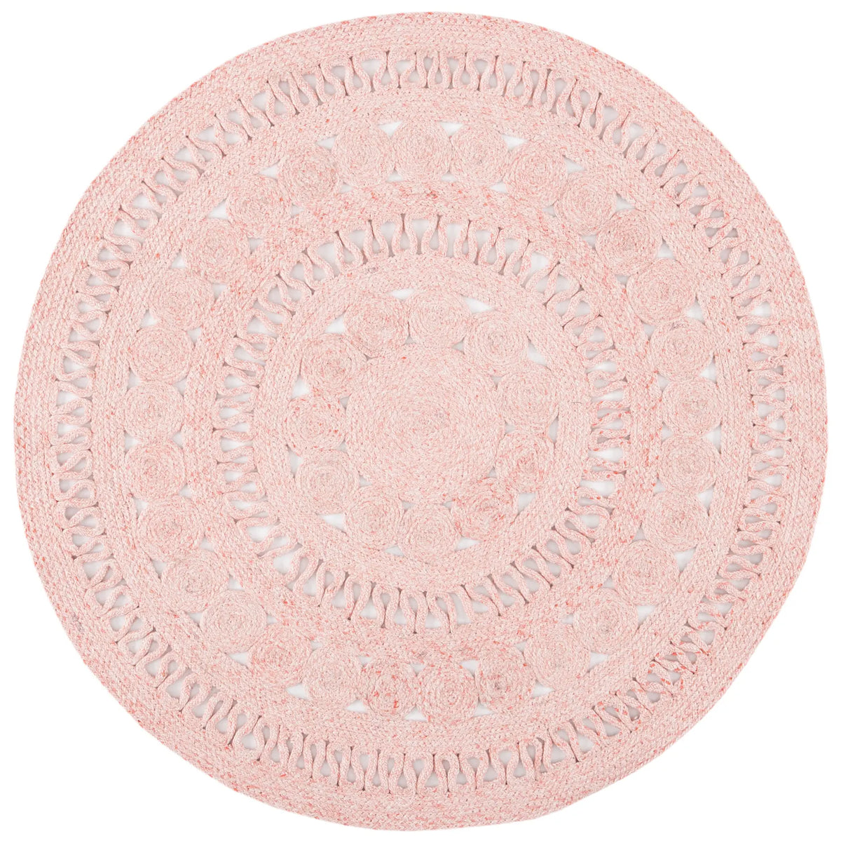 Safavieh Cape Cod 3'-0" x 3'-0" Rug in Pink
