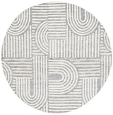 Safavieh Audrey 6'-0" x 6'-0" Rug in Grey / Ivory