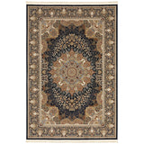 Oriental Weavers Sphinx Masterpiece 1802B Navy/ Multi Rugs - main flat