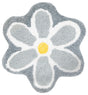 Safavieh Novelty 3'-0" x 3'-0" Rug in Ivory / Grey