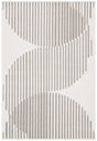 Safavieh Pyramid 4'-5" x 6'-5" Rug in Ivory / Grey