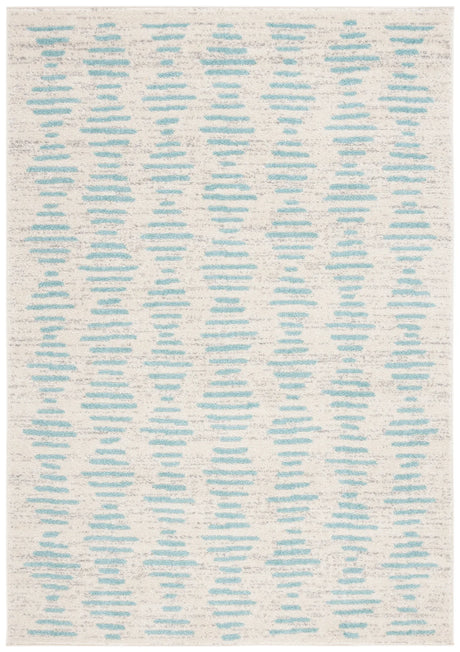 Safavieh Tulum 4'-5" x 6'-5" Rug in Ivory / Turquoise
