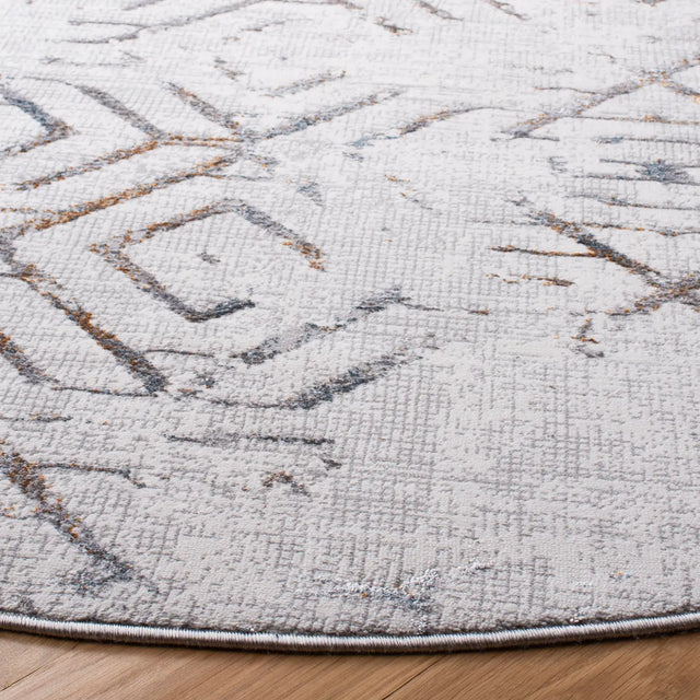 Safavieh Sonoma 6'-7" x 6'-7" Rug in Grey / Ivory