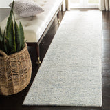 Safavieh Glamour 2'-3" x 8'-0" Rug in Blue / Ivory