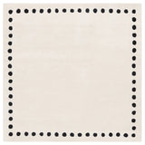 Safavieh Metro 6'-0" x 6'-0" Rug in Ivory / Black