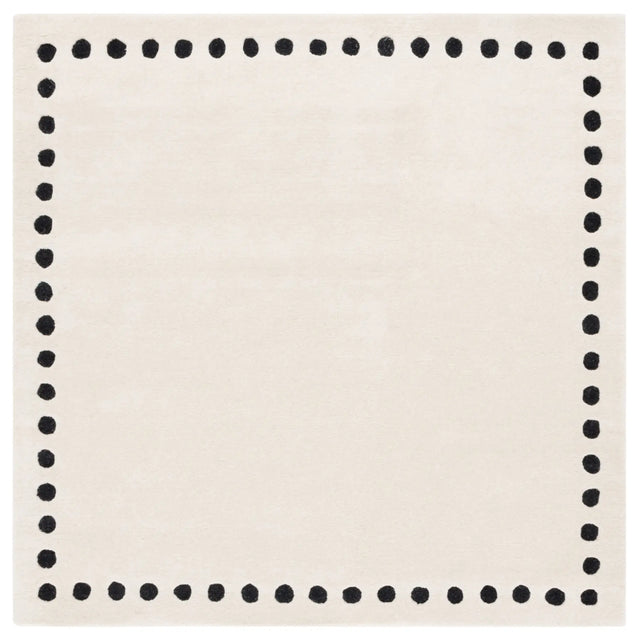 Safavieh Metro 6'-0" x 6'-0" Rug in Ivory / Black