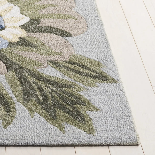 Safavieh Jardin 4'-0" x 6'-0" Rug in Sage / Blue