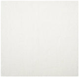 Safavieh Sgl-Laguna Shag 6'-7" x 6'-7" Rug in White