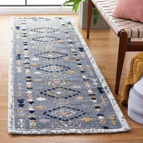 Safavieh Marrakesh 2'-2" x 8'-0" Rug in Grey / Multi
