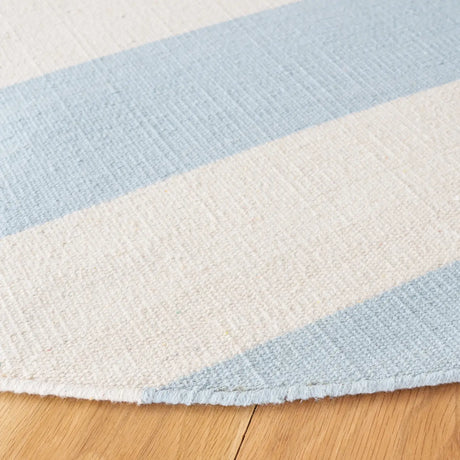 Safavieh Montauk 6'-0" x 6'-0" Rug in Sky Blue / Ivory