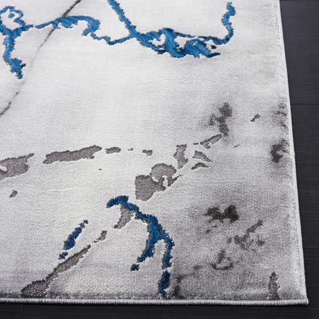 Safavieh Craft 4'-0" x 6'-0" Rug in Grey / Blue