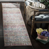 Safavieh Aria 2'-0" x 8'-0" Rug in Red / Creme